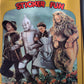 Cover Reads: The Wizard of Oz. Sticker Run. Precut stickers, lick, stick, color 